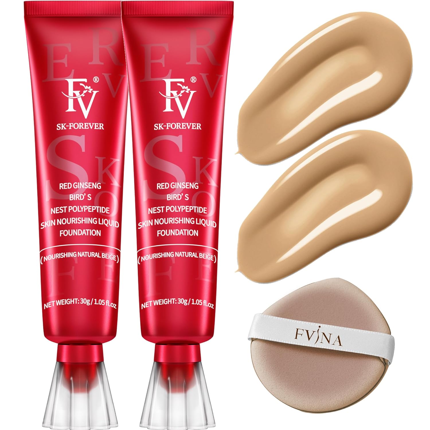 FV Waterproof Hydrating Liquid Foundation (2 Pack)