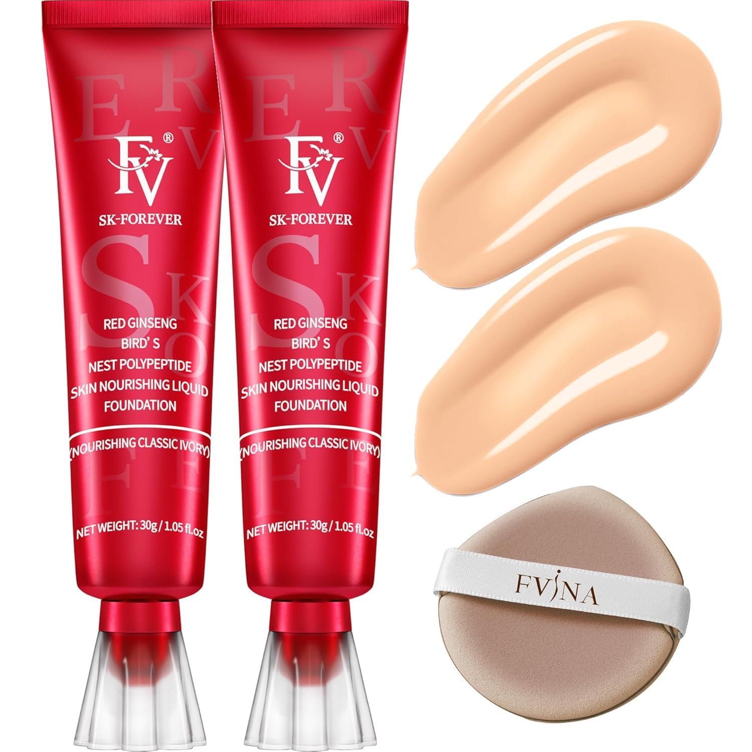 FV Waterproof Hydrating Liquid Foundation (2 Pack)